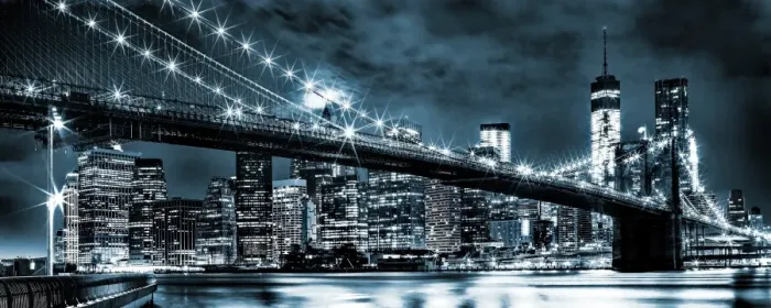 Framed Print : New York Skyline