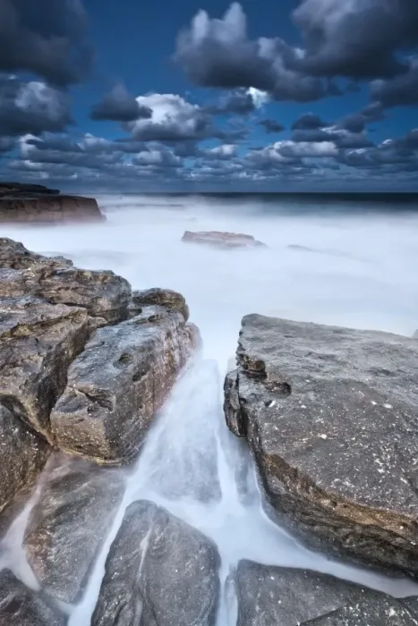 Framed Print : Night Seascape