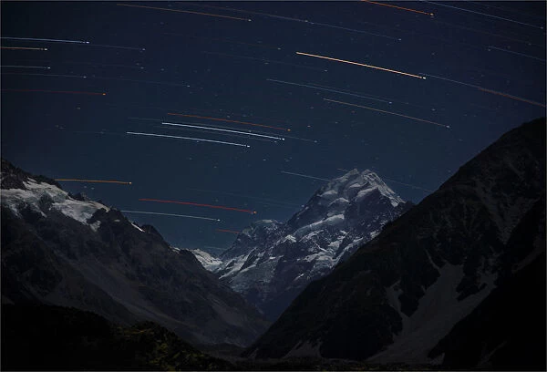 Night Skies, Mount cook national park, South Island of New Zealand