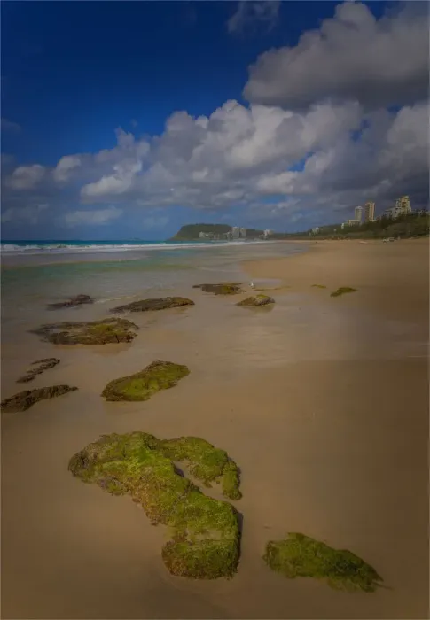 Framed Print : Nobbies beach, on the Gold coast of southern Queensland Framed Print : Nobbies beach, on the Gold coast of southern Queensland