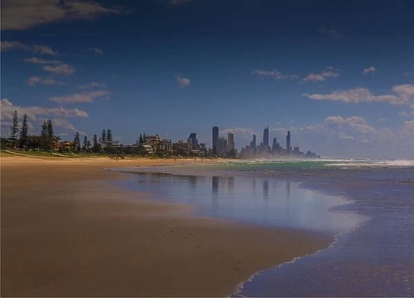 Nobbies beach, on the Gold coast of southern Queensland, Australia