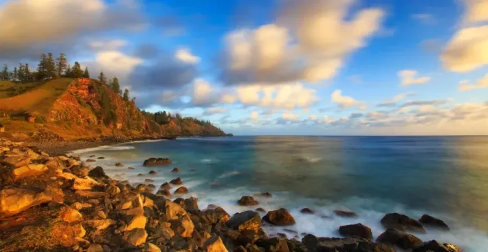 Framed Print : Norfolk Island sunrise