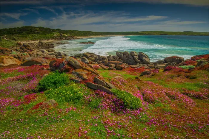 Framed Print : Northern coastline of King Island at Disappointment bay Framed Print : Northern coastline of King Island at Disappointment bay