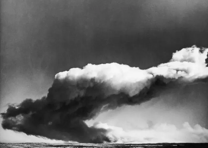 Framed Print : Nuclear Testing