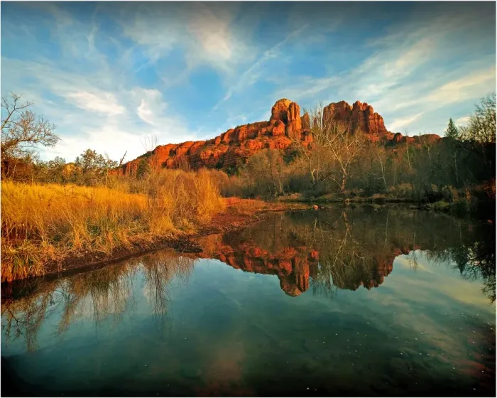 Framed Print : Oak Creek Canyon, Sedona, Arizona, south western United States of America