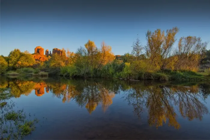 Framed Print : Oak Creek Canyon, Sedona, Arizona, south western United States of America