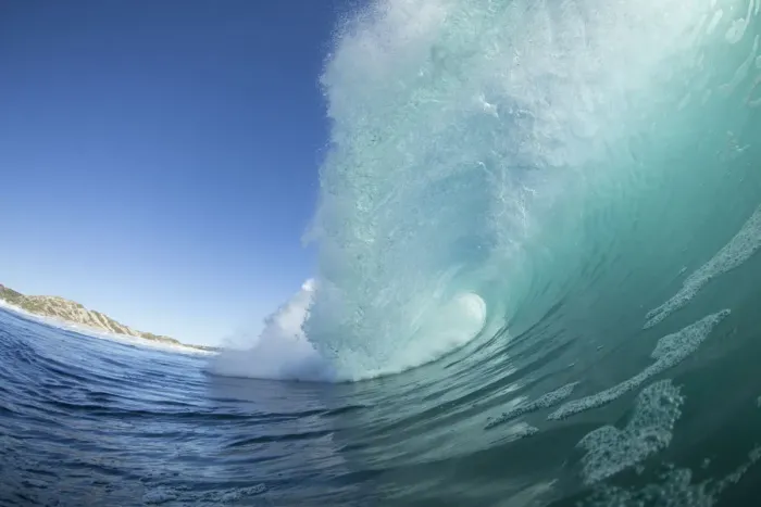 Framed Print : ocean water, wave, lifestyle, surfer, pit, pipe
