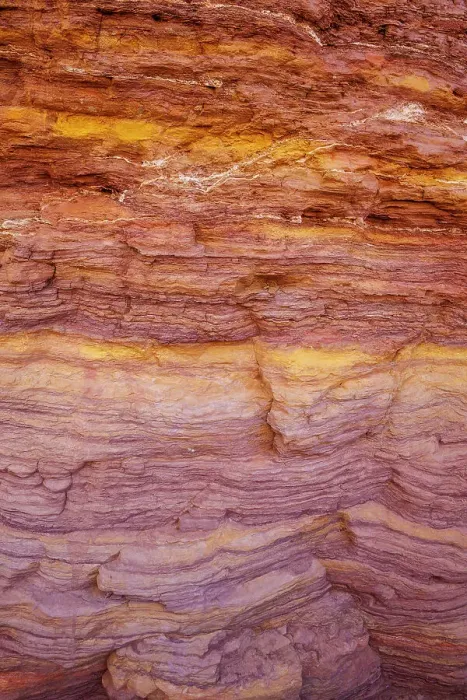 Framed Print : Ochre wall. Flinders Ranges, South Australia