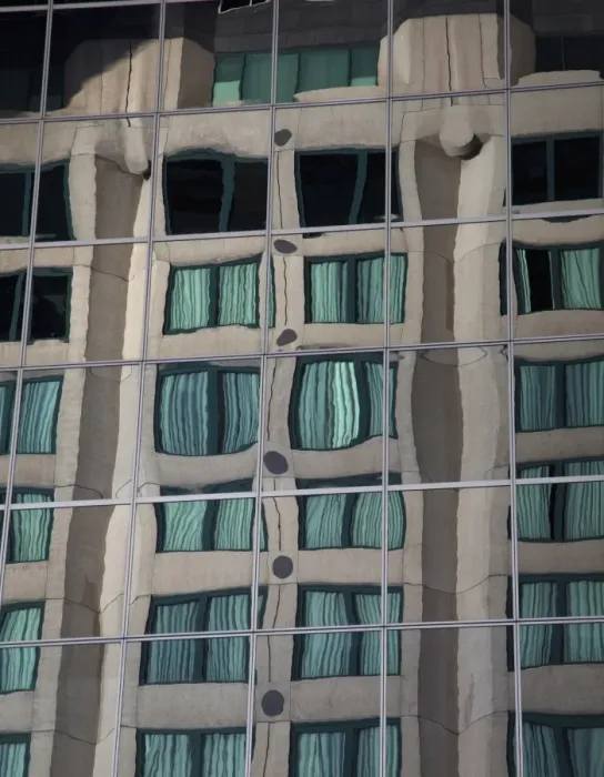 Framed Print : Office building reflections Framed Print : Office building reflections