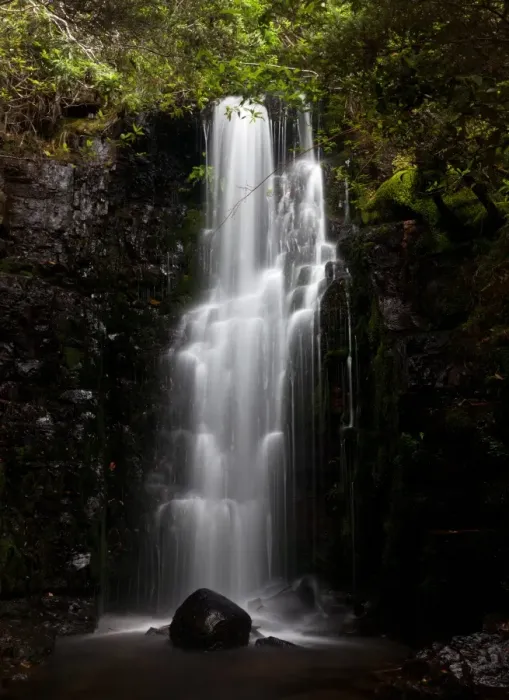 Framed Print : OGradys Falls in Hobart