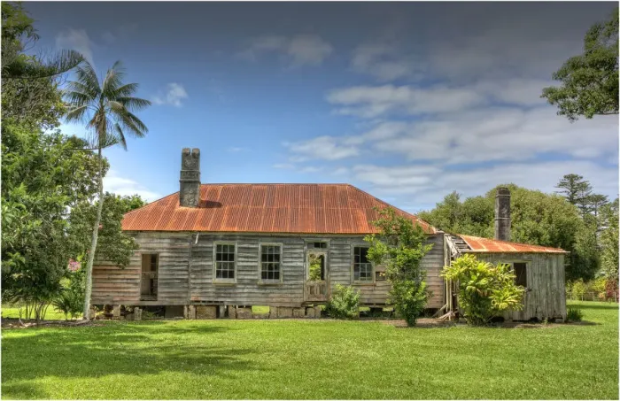 Framed Print : An old and abandoned Pitcairners homestead on Norfolk Island Framed Print : An old and abandoned Pitcairners homestead on Norfolk Island