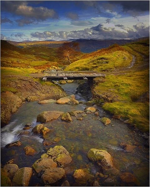 Old Bridge, Lake District, England, United Kingdom