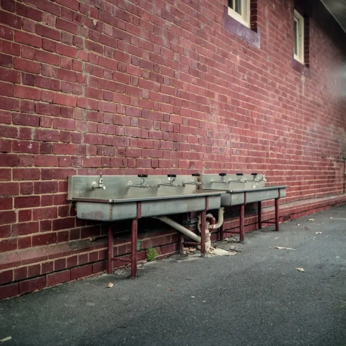 Framed Print : Old Drinking Fountains