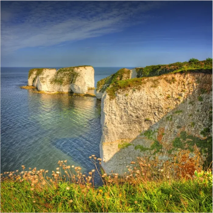Framed Print : Old Harry rocks, Dorset, England, United Kingdom Framed Print : Old Harry rocks, Dorset, England, United Kingdom
