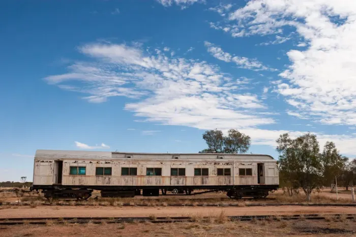 Framed Print : Old railway carriage