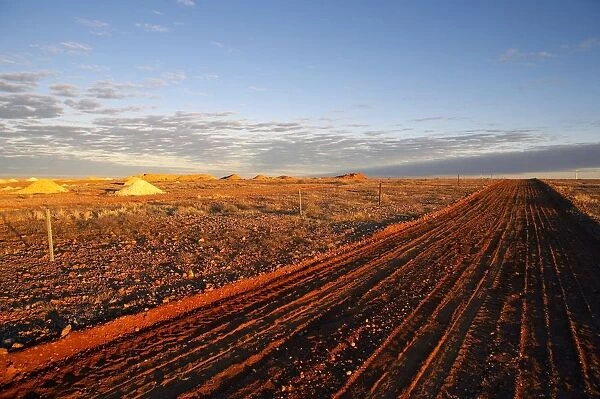 Opal mining area in Coober Pedy in the South Australian Outback