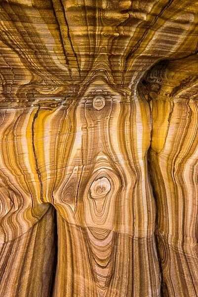 Painted Cliffs textures of Maria Island, Tasmania