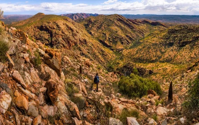 Framed Print : Paisley Bluff at West Macdonnell Ranges Framed Print : Paisley Bluff at West Macdonnell Ranges