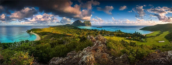 Panorama, Lord Howe Island New South Wales, Australia
