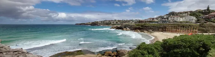 Framed Print : Panorama -Tamarama Beach Framed Print : Panorama -Tamarama Beach