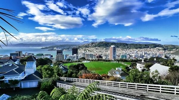 Panoramic view of Wellington