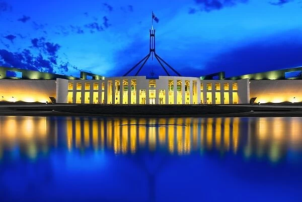 Parliament House, Canberra Blue Hour