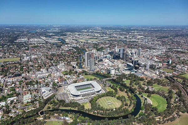 Parramatta aerial view