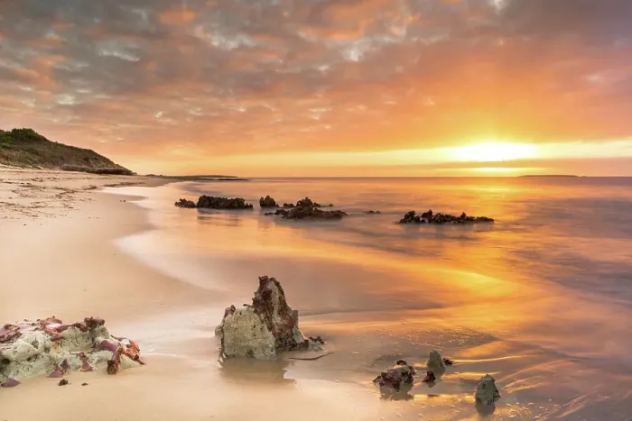 Framed Print : Pastel Sunrise