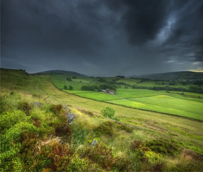 Framed Print : Peak district countryside views, England, United Kingdom Framed Print : Peak district countryside views, England, United Kingdom