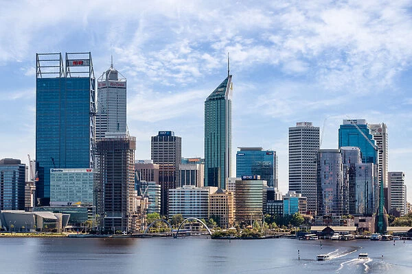 Perth Central Business District Skyline