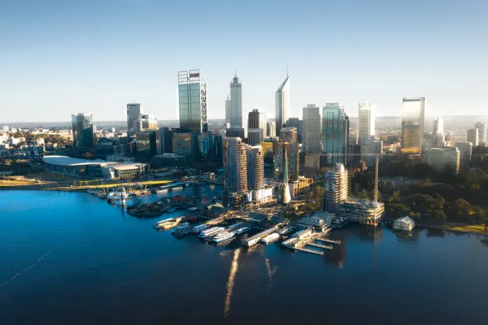 Framed Print : Perth City Framed Print : Perth City