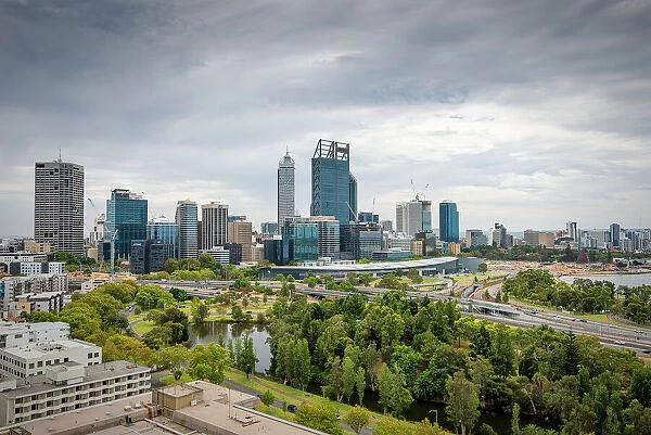 Perth City skyline