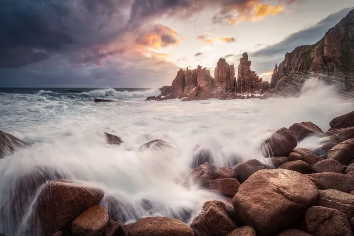 Framed Print : philip island