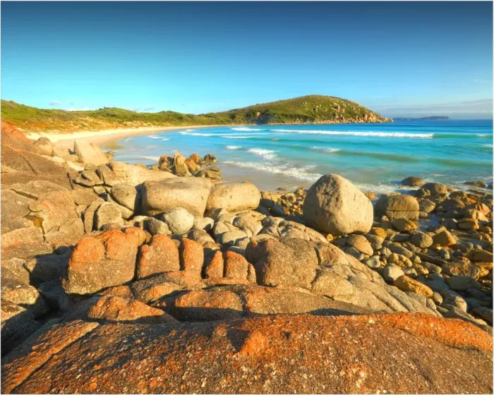 Framed Print : Picnic bay, Wilsons Promontory, Victoria, Australia