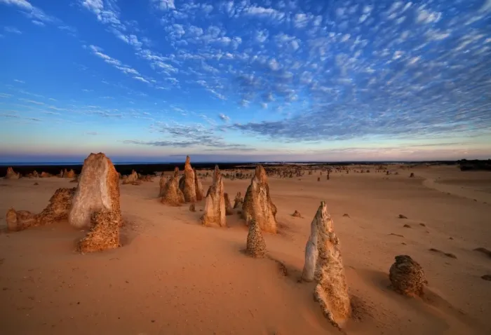 Framed Print : Pinnacles desert at sunrise Framed Print : Pinnacles desert at sunrise