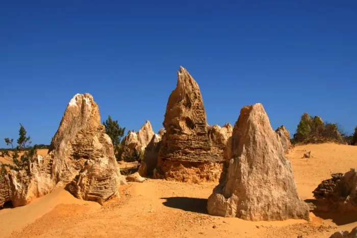Framed Print : Pinnacles are limestone formations