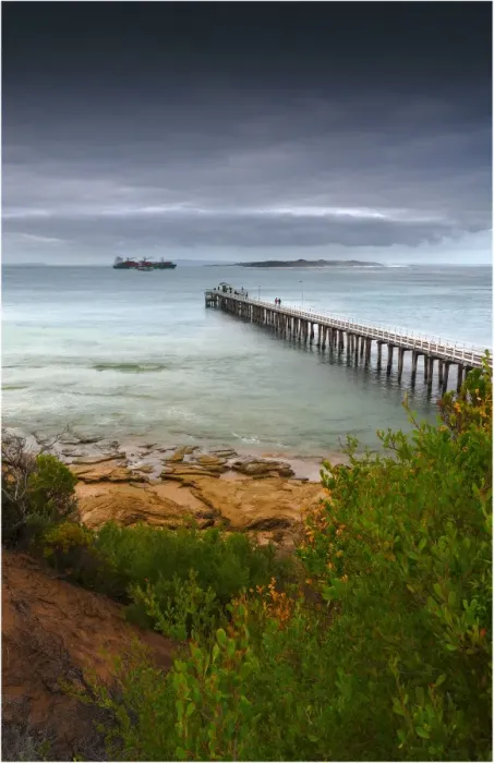 Framed Print : Point Lonsdale Jetty, Victoria, Australia Framed Print : Point Lonsdale Jetty, Victoria, Australia