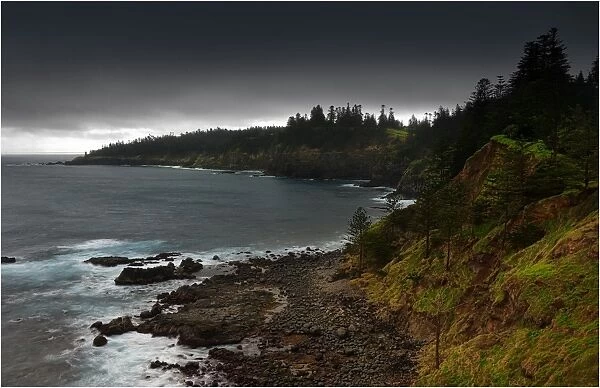 Point Ross, A scenic coastal reserve on the Idyllic south pacific Norfolk Island