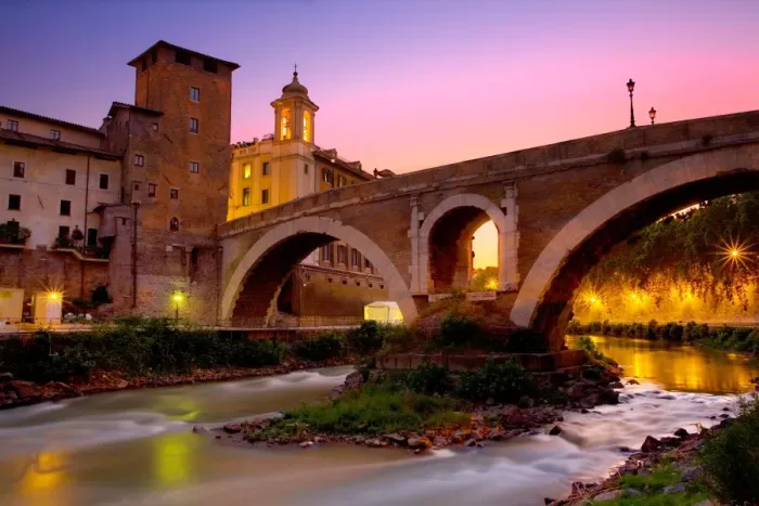 Framed Print : Ponte Fabricio