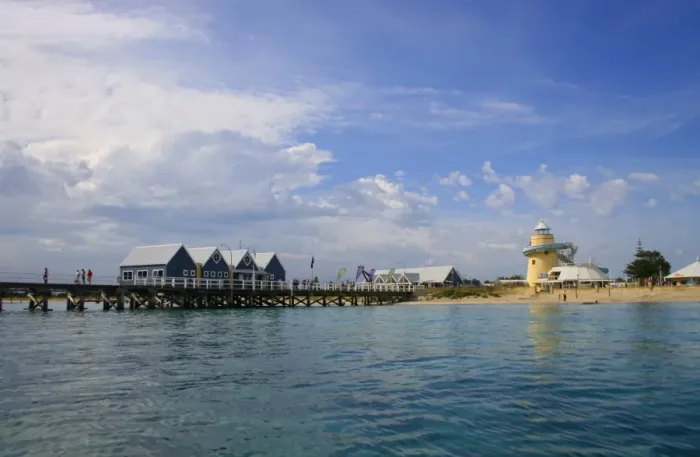 Framed Print : Popular Busselton Jetty Framed Print : Popular Busselton Jetty