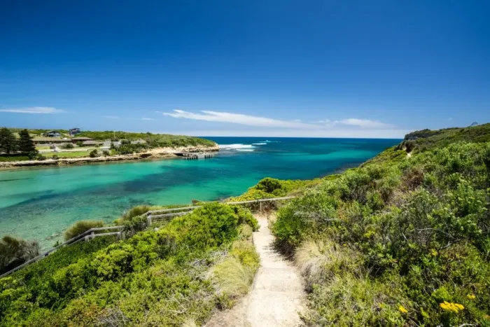 Framed Print : Port Campbell bay