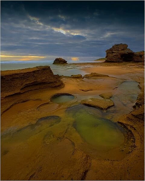 Port Lonsdale coastline, Victoria, Australia