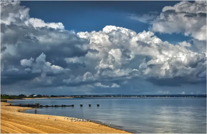 Framed Print : Port Phillip Bay, Brewing Storm, Victoria, Australia Framed Print : Port Phillip Bay, Brewing Storm, Victoria, Australia