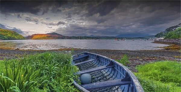 Portree harbour, Isle of Skye, Scotland, United Kingdom