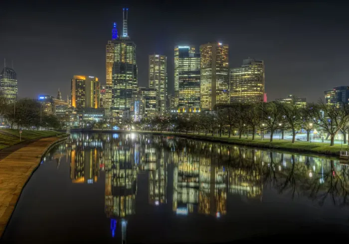 Framed Print : A postcard from Melbourne Framed Print : A postcard from Melbourne
