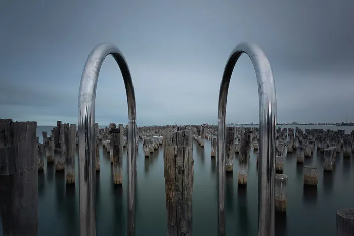 Framed Print : Princess Pier - Port Melbourne Framed Print : Princess Pier - Port Melbourne