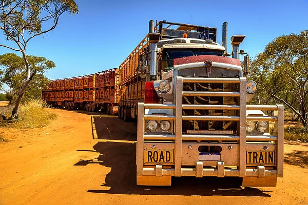 Quad Australian Road Train