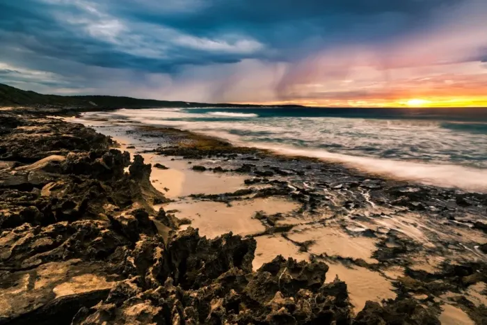 Framed Print : Quagi Beach in Western Australia