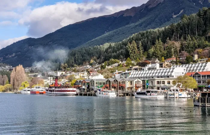 Framed Print : Queenstown Harbour
