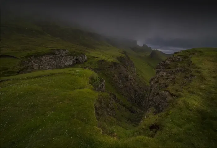 Framed Print : The Quiriang, Isle of Skye, Scotland, the United Kingdom Framed Print : The Quiriang, Isle of Skye, Scotland, the United Kingdom